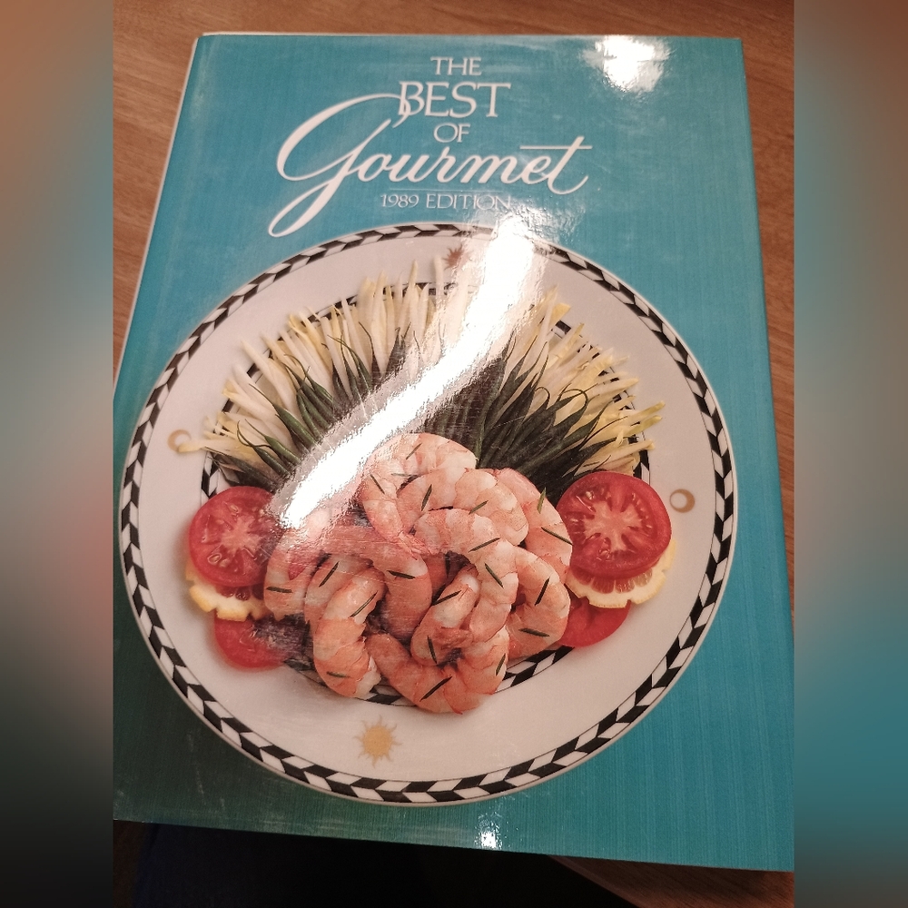 Best Of Gourmet Magazine Recipes Cookbook 1989